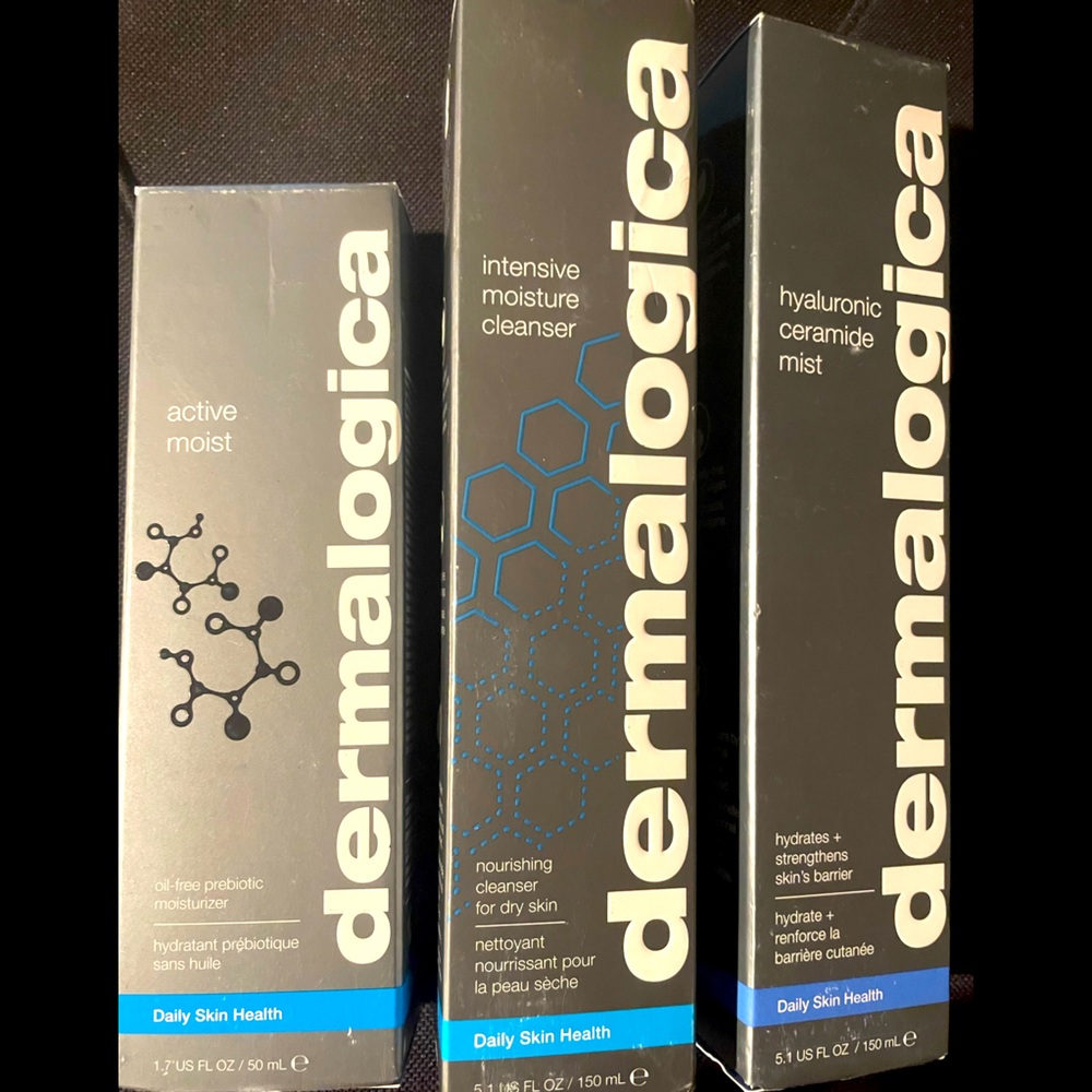 Active moist/intensive moisture cleanser/hyaluronic ceramide mist